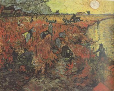 Vincent Van Gogh The Red Vineyard (nn04) china oil painting image